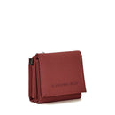 Kleine Damen-Geldbörse MANDARINA DUCK Modell MD20 aus Stoff in Cranberry