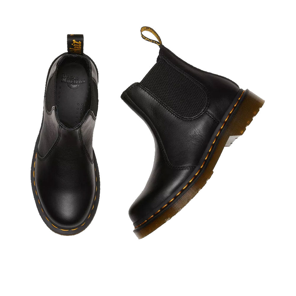 Scarpe DR. MARTENS Stivaletti Chelsea linea 2976 in Pelle Virginia Nera