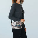 Borsa Donna a Tracolla Y NOT YES-310 stampa Blue Lagoon