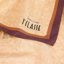 Foulard in Seta 70 x 70 cm 1A Classe Alviero Martini stampa Geo Classic e Bordeaux 3170