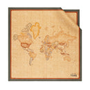 Foulard 70 x 70 cm 1A Classe Alviero Martini in Seta stampa Geo Classic e Verde Muschio 3170