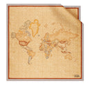 Foulard 90 x 90 cm 1A Classe Alviero Martini in Seta stampa Geo Classic e Greige 3190