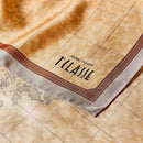 Foulard 90 x 90 cm 1A Classe Alviero Martini in Seta stampa Geo Classic e Greige 3190