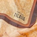 Foulard 90 x 90 cm 1A Classe Alviero Martini in Seta stampa Geo Classic e Mogano 3190