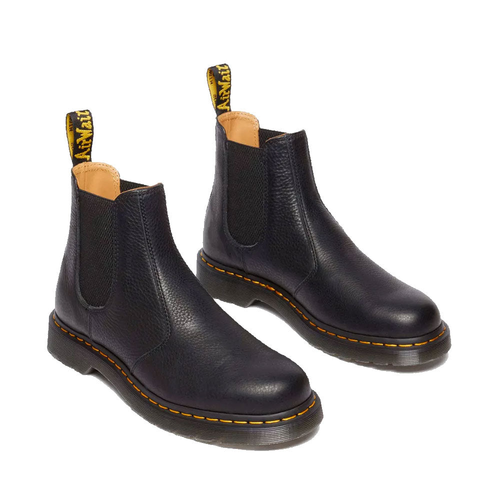 Scarpe Uomo DR. MARTENS Stivaletti Chelsea linea 2976 in Pelle Ambassador Nera