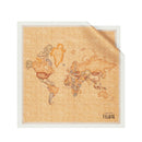 Foulard 50 x 50 cm 1A Classe Alviero Martini in Seta stampa Geo Classic e Bianco 3250