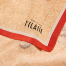 Foulard 70 x 70 cm 1A Classe Alviero Martini in Seta stampa Geo Classic e Rosso Papavero 3270
