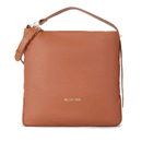 Borsa Donna a Spalla a Sacca VALENTINO BAGS linea Peonies Re Colore Cuoio