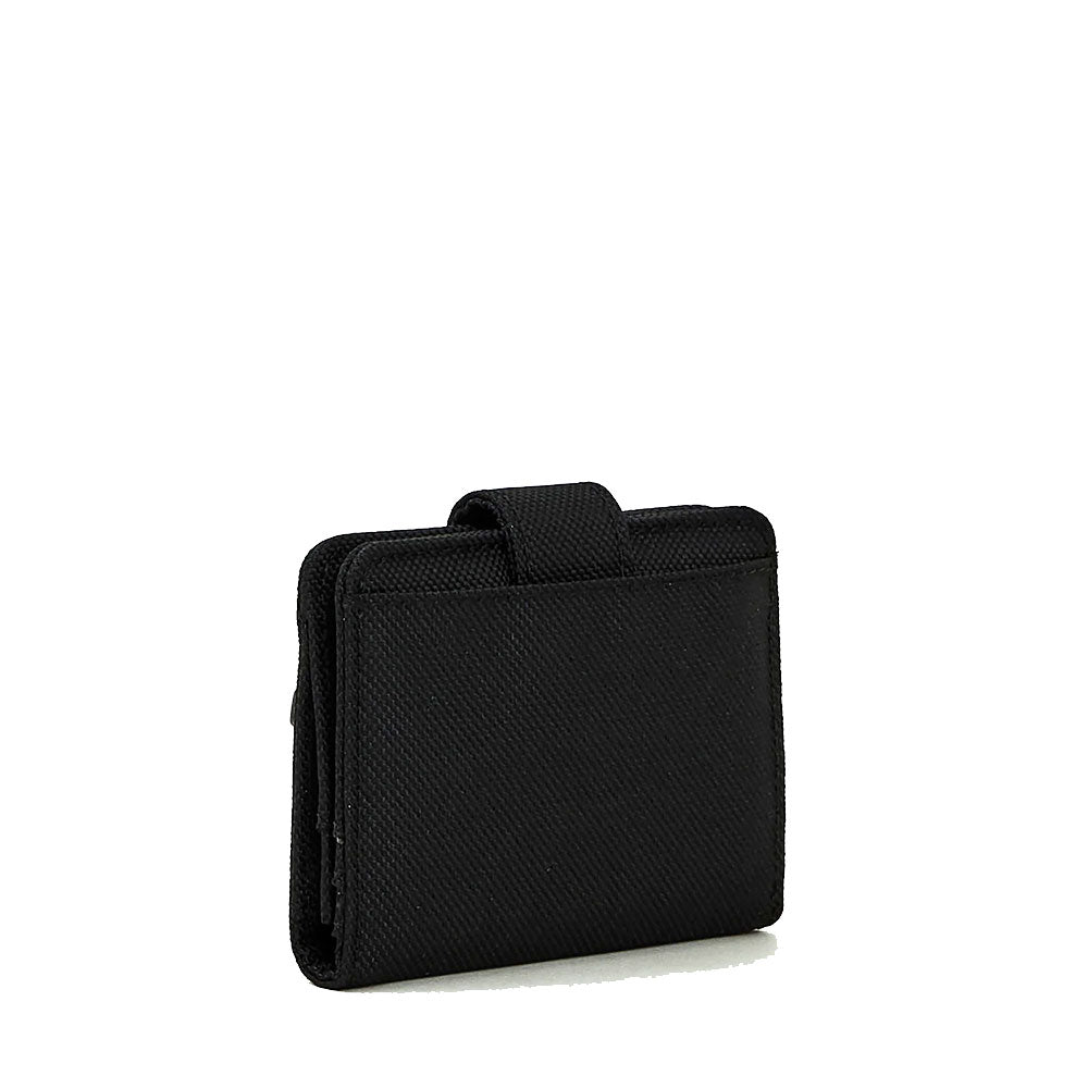 Portacarte Donna Small MANDARINA DUCK linea MD20 in Tessuto colore Black