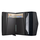 Porta Carte con Clip SECRID linea Envelope Matte in Pelle Black con RFID