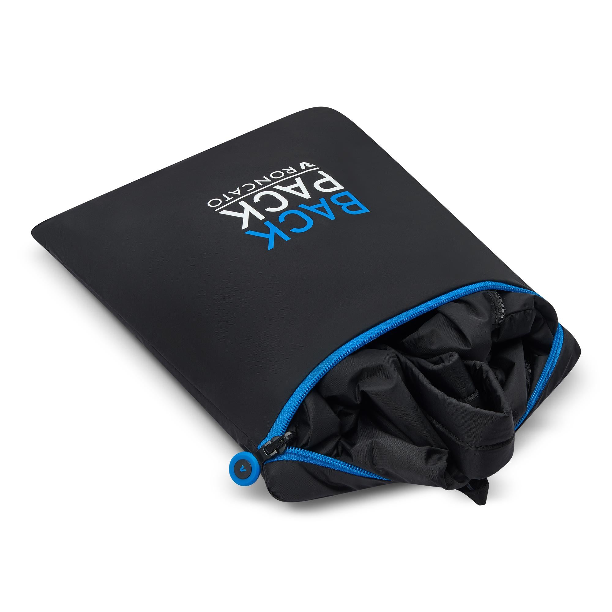 Zaino Pieghevole da Viaggio Easyjet RONCATO Compact Nero e Blu Cobalto 45x36x20 cm