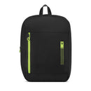 Easyjet RONCATO Kompakter, faltbarer Reiserucksack, Schwarz und Cyber ​​Lime, 45 x 36 x 20 cm