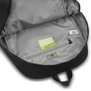 Easyjet RONCATO Kompakter, faltbarer Reiserucksack, Schwarz und Cyber ​​Lime, 45 x 36 x 20 cm