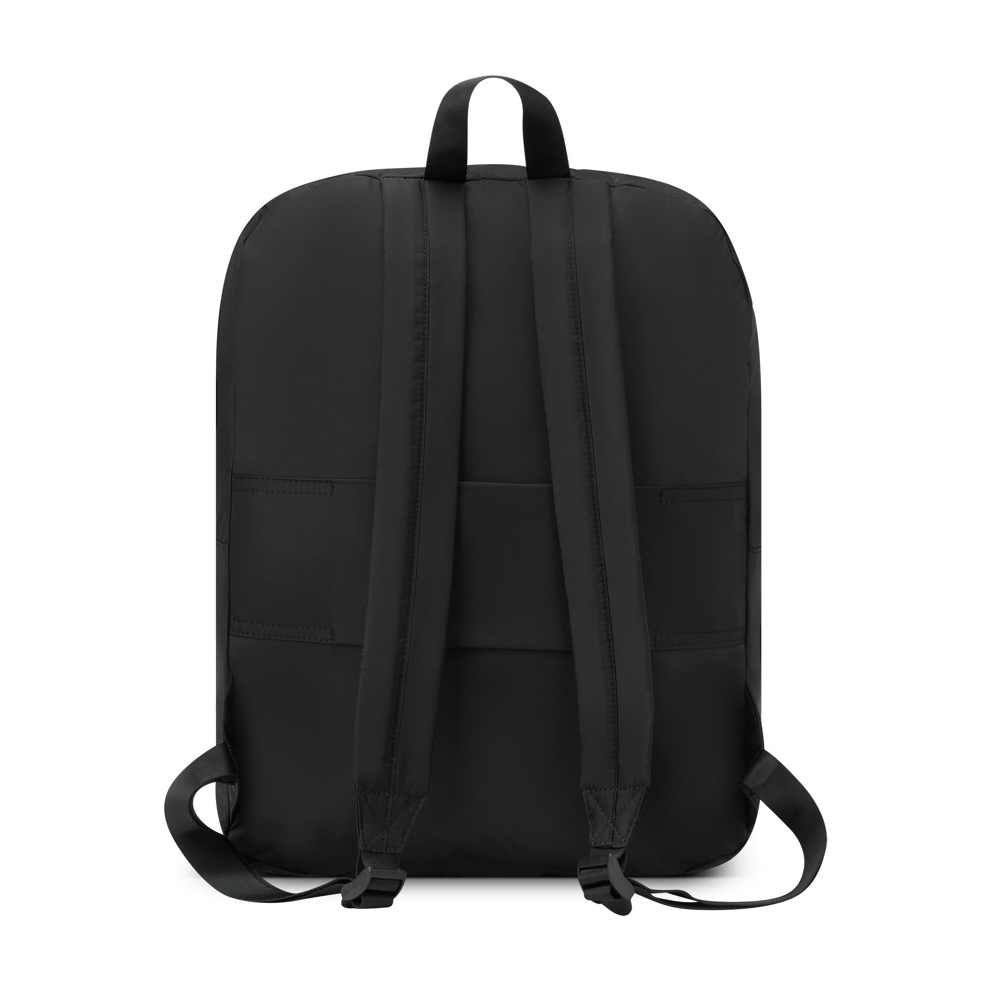 Easyjet RONCATO Kompakter, faltbarer Reiserucksack, Schwarz und Cyber ​​Lime, 45 x 36 x 20 cm