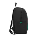 Ryanair RONCATO Kompakter, zusammenklappbarer Reiserucksack, Schwarz und Hellgrün, 40 x 25 x 20 cm