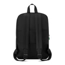 Ryanair RONCATO Kompakter, zusammenklappbarer Reiserucksack, Schwarz und Hellgrün, 40 x 25 x 20 cm