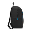 Ryanair RONCATO Compact Faltbarer Reiserucksack in Schwarz und Kobaltblau 40 x 25 x 20 cm