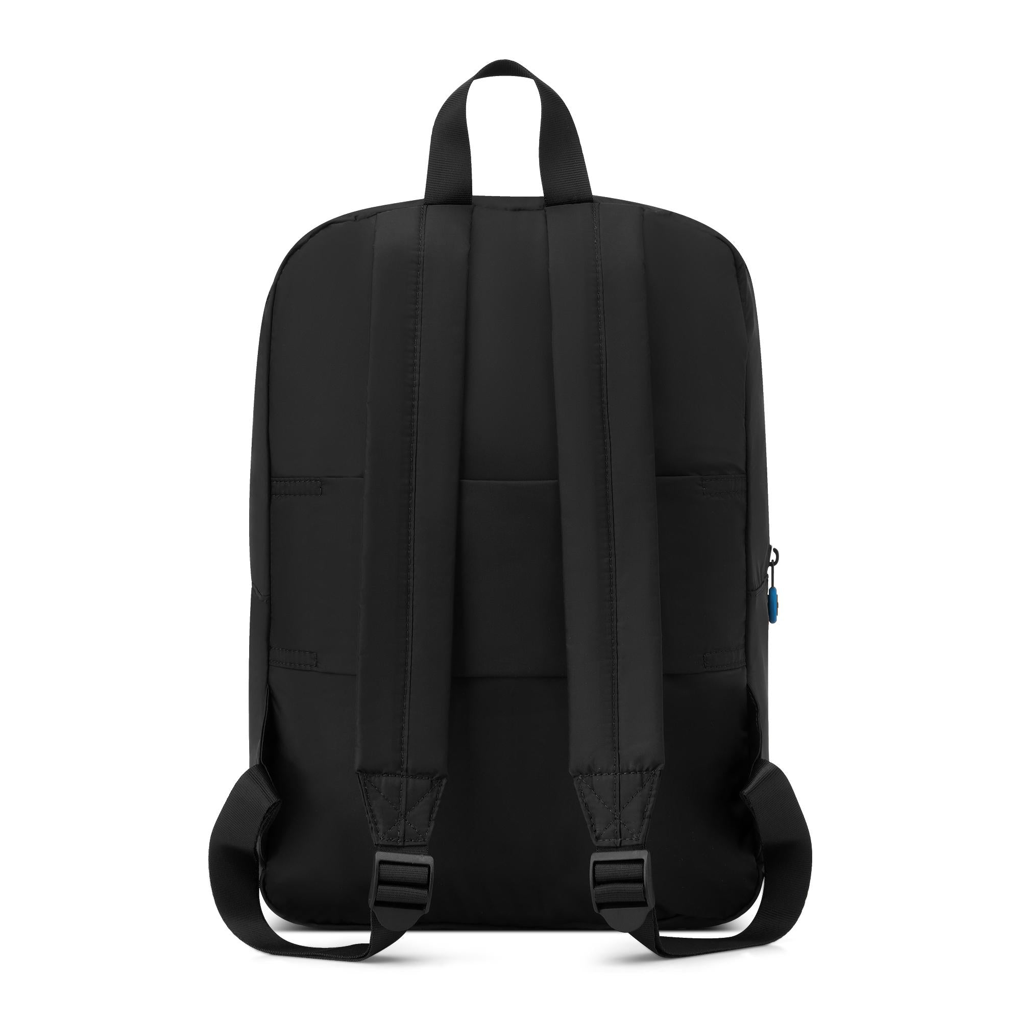 Ryanair RONCATO Compact Faltbarer Reiserucksack in Schwarz und Kobaltblau 40 x 25 x 20 cm