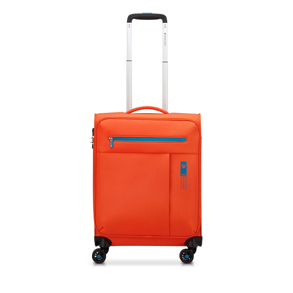 Trolley Cabina Semirigido 4 Ruote RONCATO Linea Lite Soft colore Arancio Brillante
