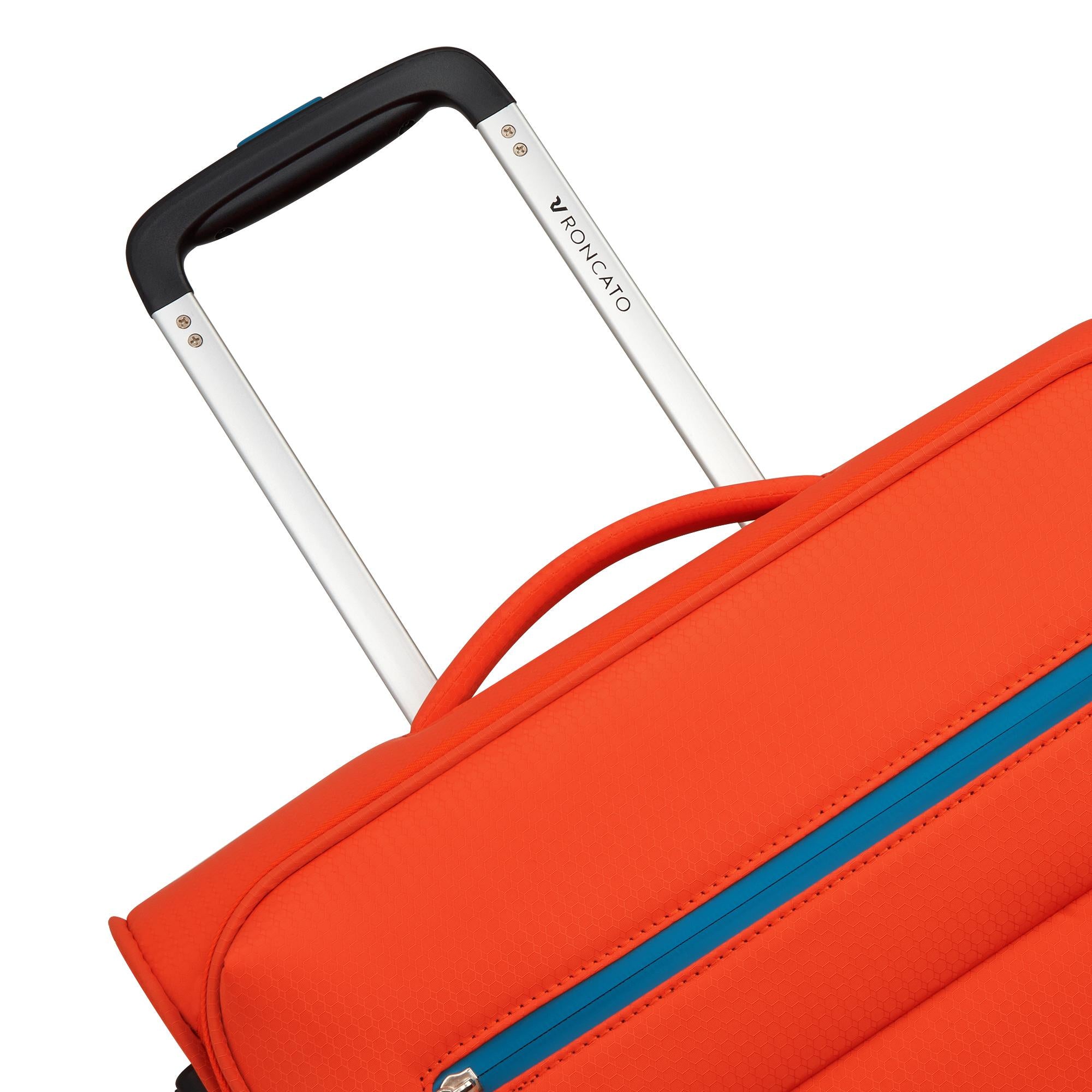 Trolley Cabina Semirigido 4 Ruote RONCATO Linea Lite Soft colore Arancio Brillante