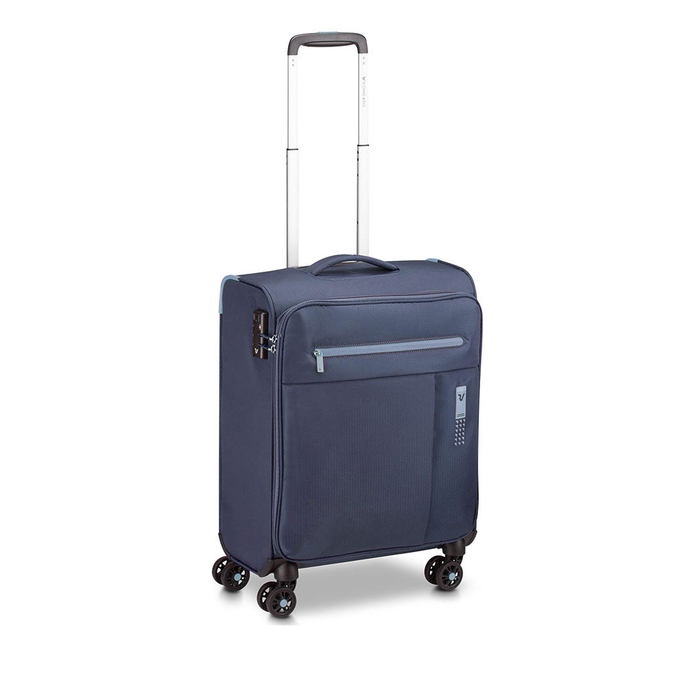 Trolley Cabina Semirigido 4 Ruote RONCATO Linea Lite Soft colore Blu Navy