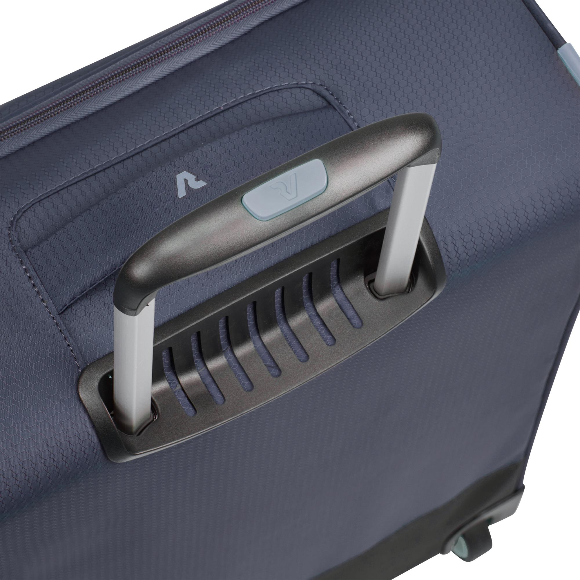 Trolley Cabina Semirigido 4 Ruote RONCATO Linea Lite Soft colore Blu Navy