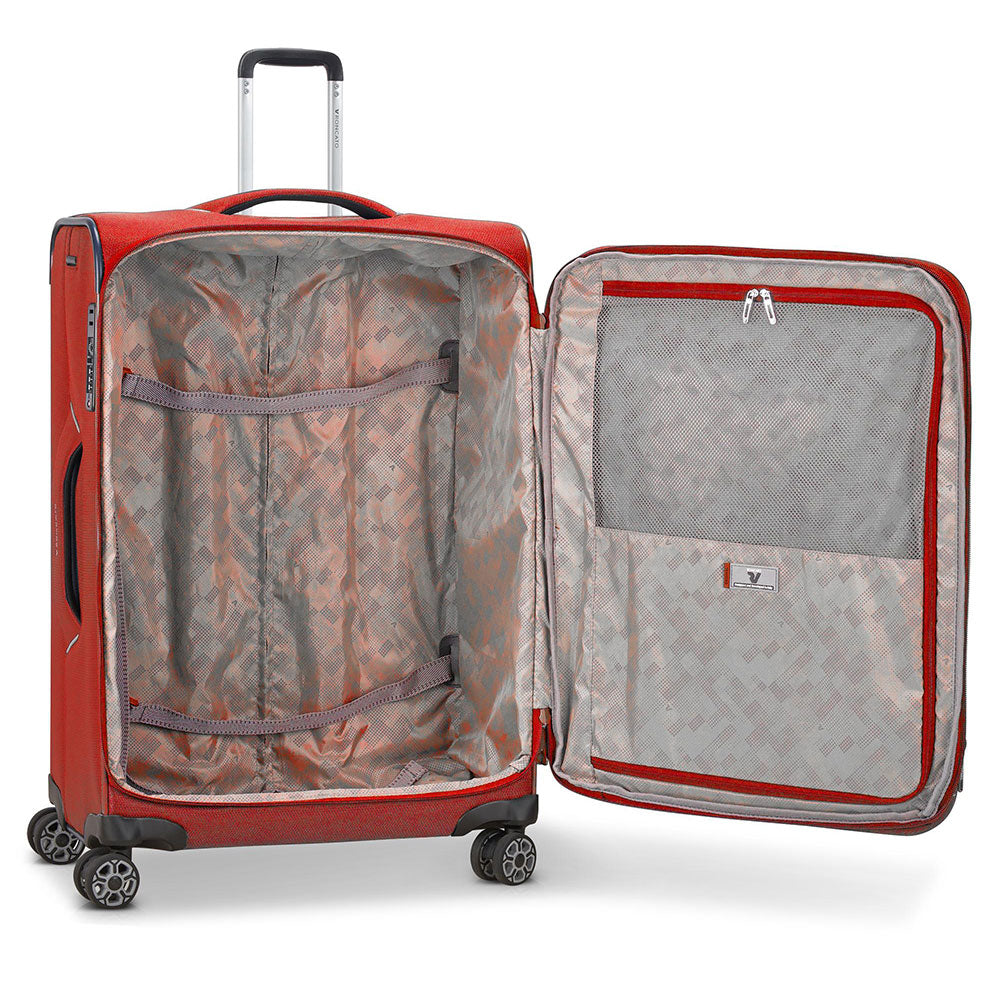 Mittelgroßer Trolley 65 cm RONCATO Ironik 2.0 Rot 4 Räder erweiterbar