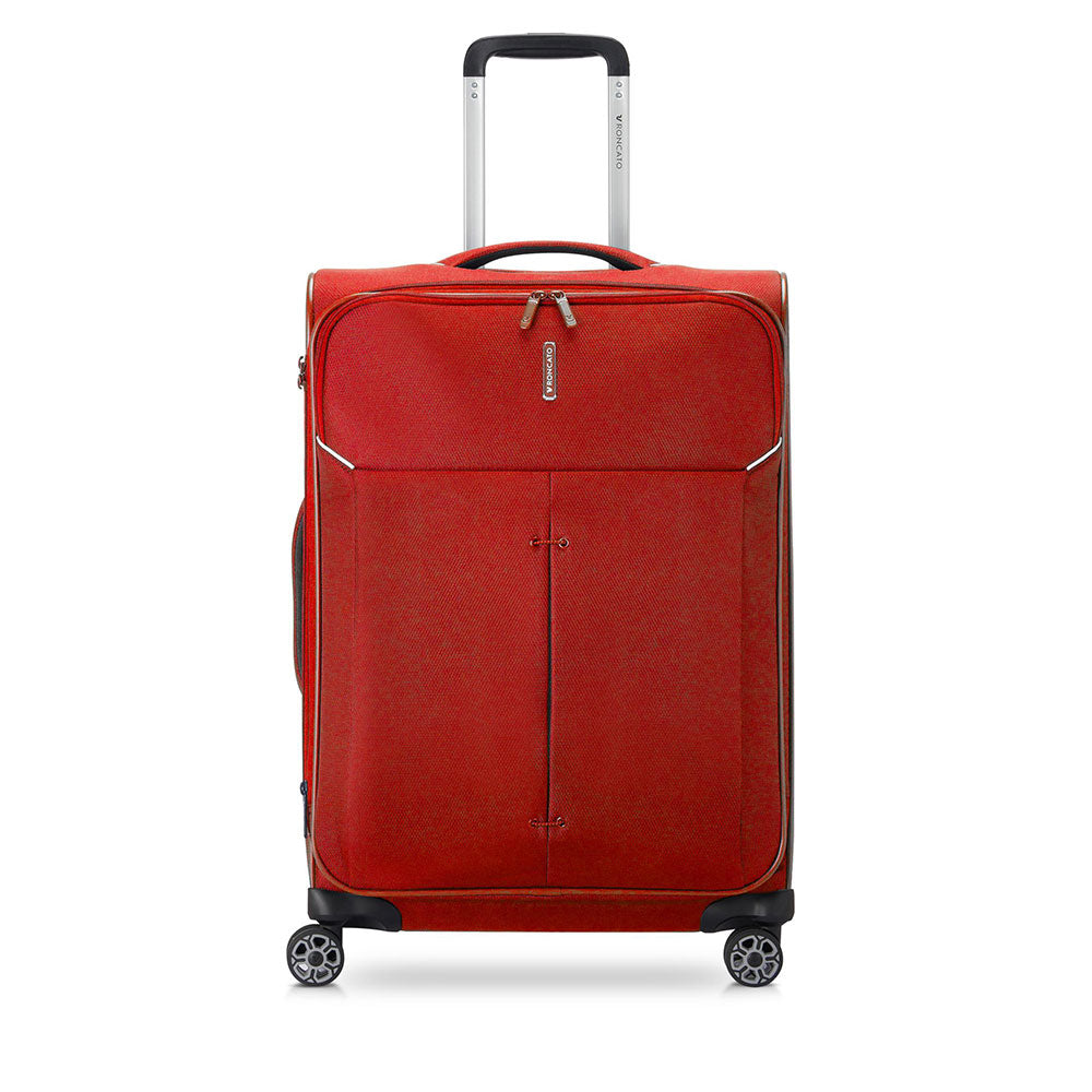 Mittelgroßer Trolley 65 cm RONCATO Ironik 2.0 Rot 4 Räder erweiterbar