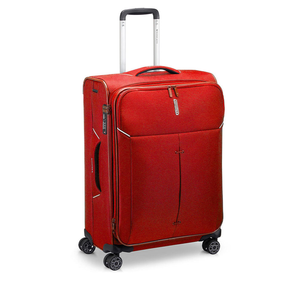 Mittelgroßer Trolley 65 cm RONCATO Ironik 2.0 Rot 4 Räder erweiterbar