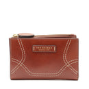 Portafoglio Donna con Bottone THE BRIDGE linea Giorgia in Pelle Marrone