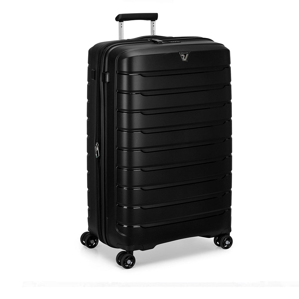 Trolley Rigido Grande Espandibile 4 Ruote RONCATO Linea B-Flying colore Nero