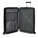 Großer erweiterbarer Hartschalentrolley mit 4 Rädern RONCATO B-Flying Line Farbe Schwarz