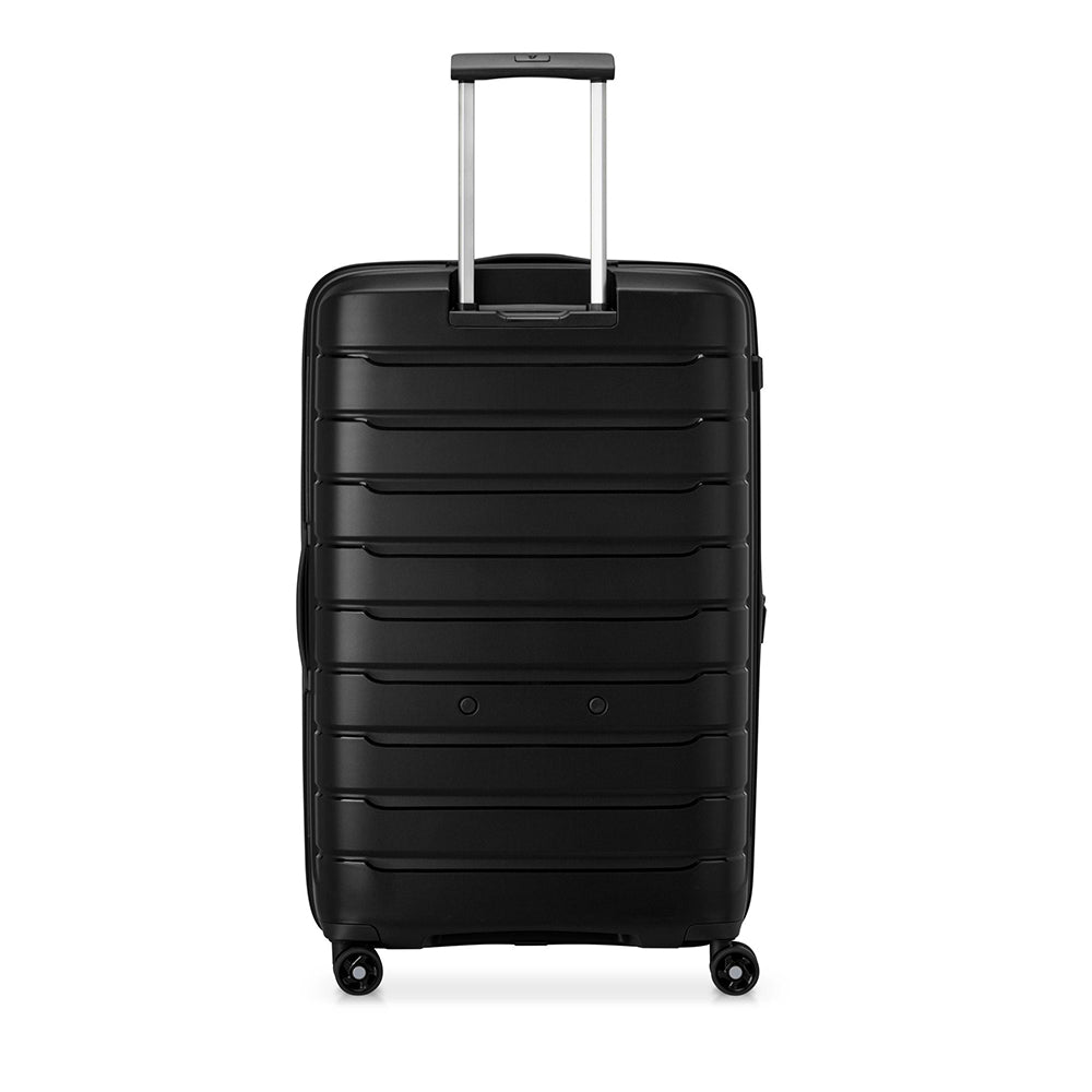 Großer erweiterbarer Hartschalentrolley mit 4 Rädern RONCATO B-Flying Line Farbe Schwarz