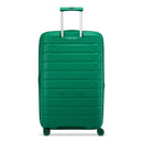 Großer erweiterbarer Hartschalentrolley mit 4 Rädern RONCATO B-Flying Line, leuchtend grüne Farbe