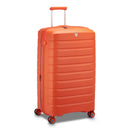 Großer erweiterbarer Hartschalentrolley mit 4 Rädern RONCATO B-Flying Line Leuchtend orange