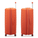 Großer erweiterbarer Hartschalentrolley mit 4 Rädern RONCATO B-Flying Line Leuchtend orange