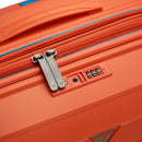 Großer erweiterbarer Hartschalentrolley mit 4 Rädern RONCATO B-Flying Line Leuchtend orange