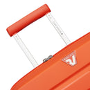 Großer erweiterbarer Hartschalentrolley mit 4 Rädern RONCATO B-Flying Line Leuchtend orange