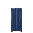 Großer erweiterbarer Hartschalentrolley 4 Räder RONCATO B-Flying Line Mitternachtsblau