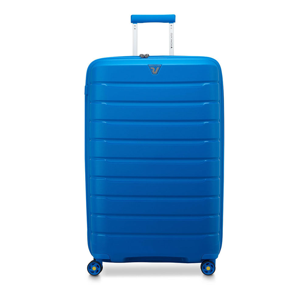 Trolley Rigido Grande Espandibile 4 Ruote RONCATO Linea B-Flying colore Blu Cobalto