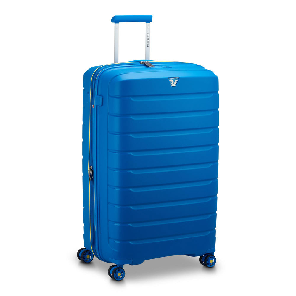 Trolley Rigido Grande Espandibile 4 Ruote RONCATO Linea B-Flying colore Blu Cobalto