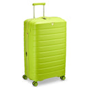 Großer erweiterbarer Hartschalentrolley mit 4 Rädern RONCATO B-Flying Line Cyber ​​​​Lime Farbe