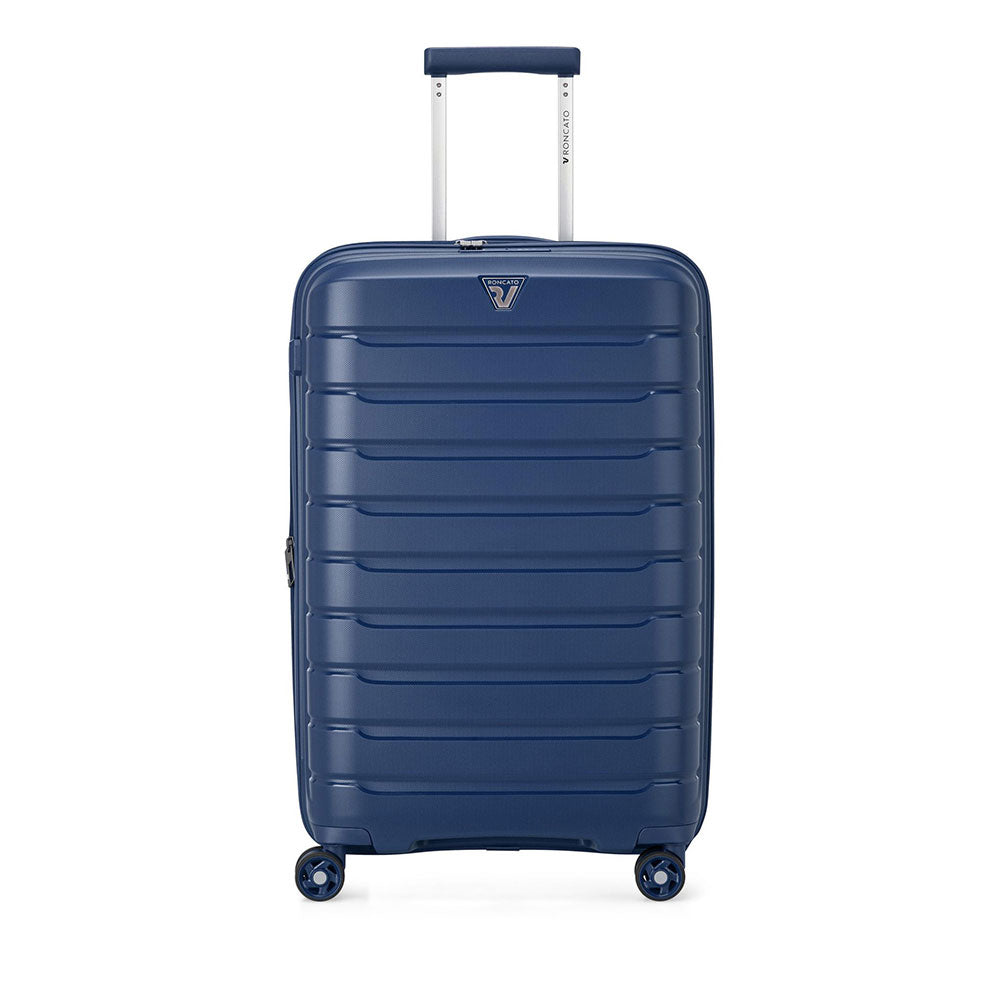 Trolley Rigido Medio Espandibile 4 Ruote RONCATO Linea B-Flying colore Blu Notte