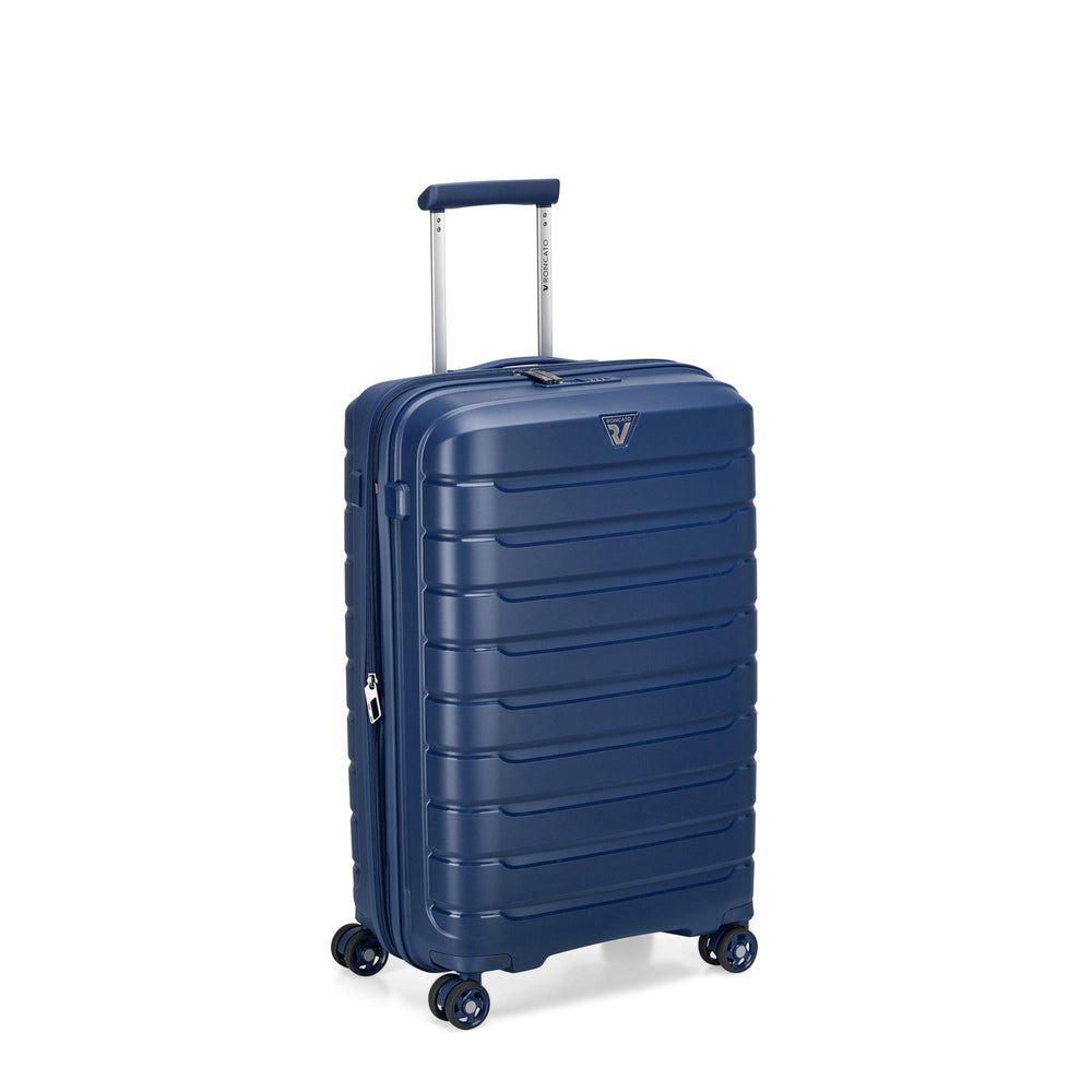 Trolley Rigido Medio Espandibile 4 Ruote RONCATO Linea B-Flying colore Blu Notte