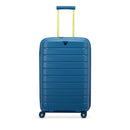 Mittelgroßer, starrer, erweiterbarer Trolley mit 4 Rädern RONCATO Line B-Flying Move Farbe Blue Lagoon