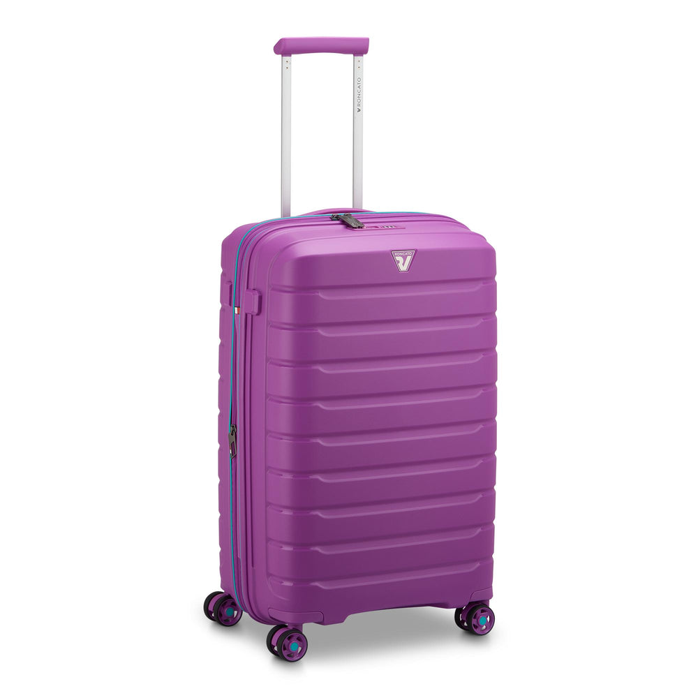 Trolley Rigido Medio Espandibile 4 Ruote RONCATO Linea B-Flying colore Viola Orchidea