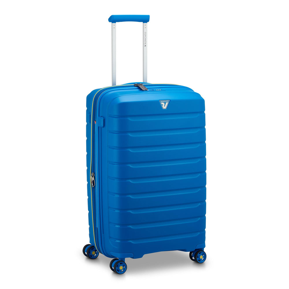 Trolley Rigido Medio Espandibile 4 Ruote RONCATO Linea B-Flying colore Blu Cobalto