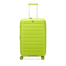 Mittelgroßer erweiterbarer Hartschalentrolley mit 4 Rädern RONCATO B-Flying Line Cyber ​​​​Lime Farbe