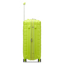 Mittelgroßer erweiterbarer Hartschalentrolley mit 4 Rädern RONCATO B-Flying Line Cyber ​​​​Lime Farbe
