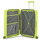 Mittelgroßer erweiterbarer Hartschalentrolley mit 4 Rädern RONCATO B-Flying Line Cyber ​​​​Lime Farbe